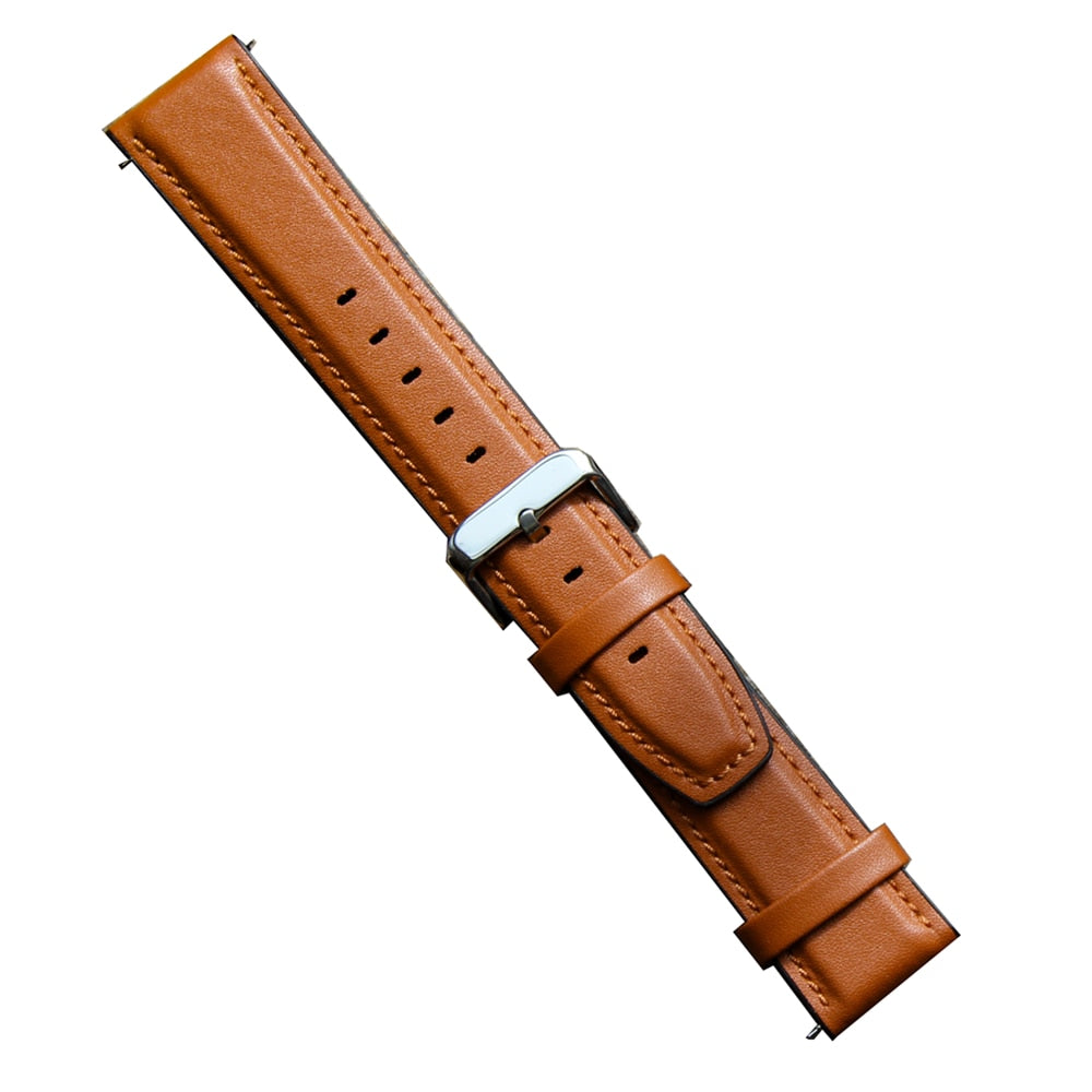 Manche Bracelet Montre Connecté en Cuir ACOM Electronics