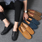 2023 Summer Men Casual Shoes Luxury Brand Genuine Leather Mens Loafers Moccasins Hollow Out Breathable Slip on Driving Shoes ACOM Electronics