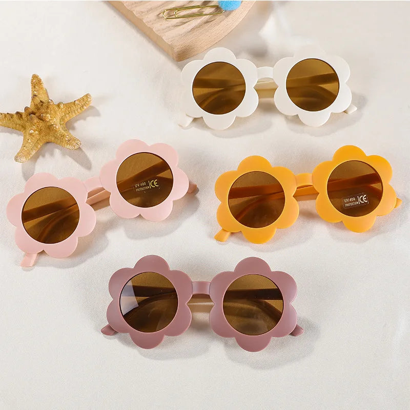 Nouvelles Lunettes de Soleil Enfants UV400 Sun Flower pour Garçons Filles Bébés ACOM Electronics