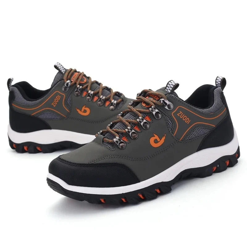 Chaussures de Trekking Respirantes en Polyester et Cuir avec Semelle en Caoutchouc - Confort et Stabilité pour Marche Active ACOM Electronics