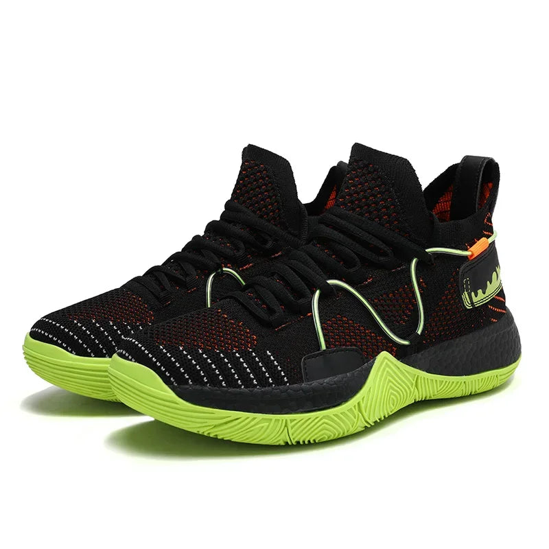 Chaussures de Basketball - Sneakers Respirantes Hautes pour Garçons et Filles ACOM Electronics