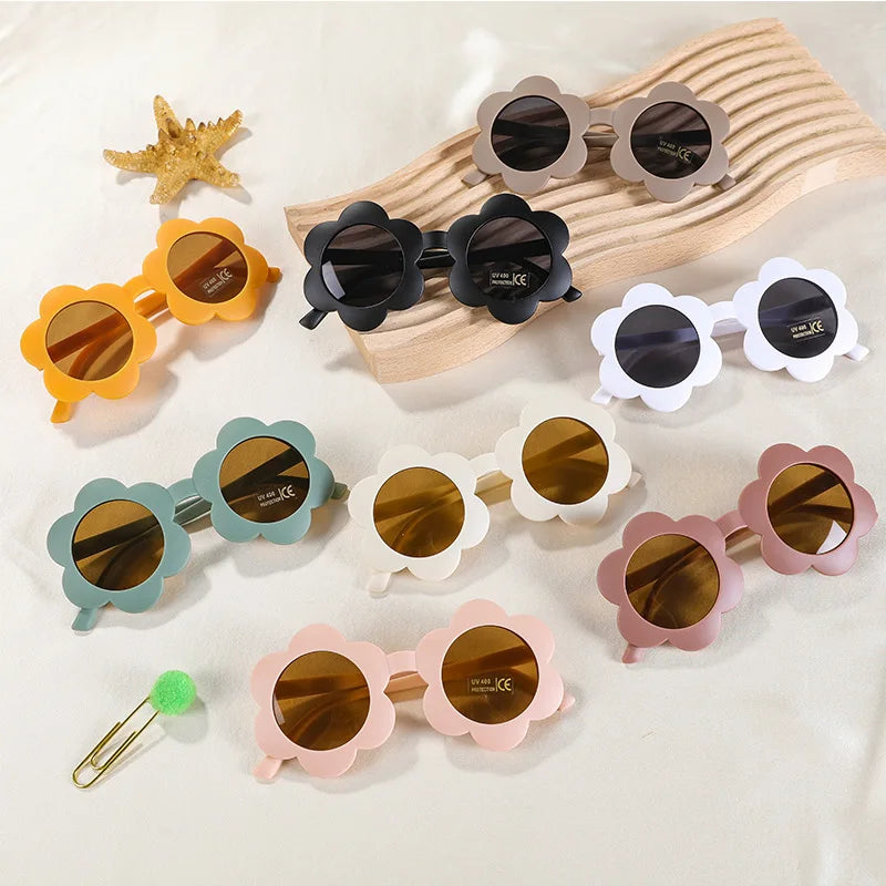 Nouvelles Lunettes de Soleil Enfants UV400 Sun Flower pour Garçons Filles Bébés ACOM Electronics