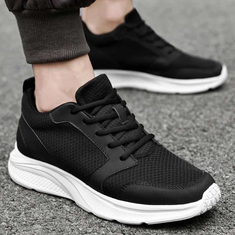 Men Elevator Shoes Height Increase Sneakers Shoes for Men 10cm Sports Casual Shoes Invisible Inner Heightening Shoes for Men 8cm ACOM Electronics