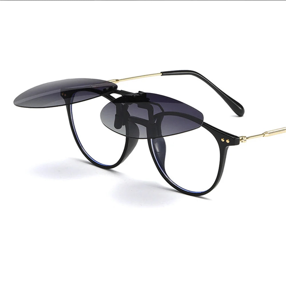 Lunettes de soleil clip polarisées KLASSNUM pour hommes et femmes - Vision nocturne et protection UV400 ACOM Electronics