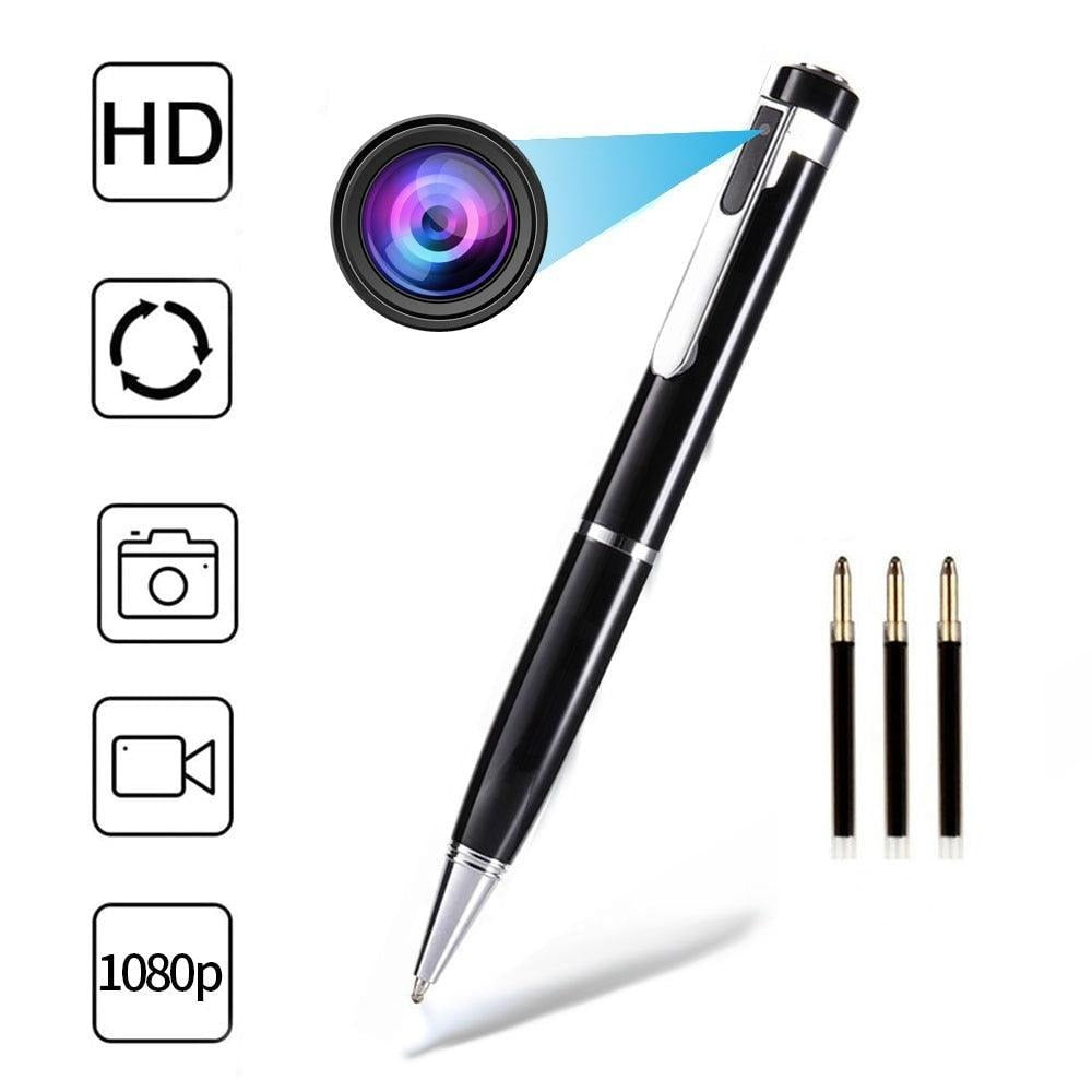 Caméra stylo Full-HD Erilles Avec Fonctions Videos et Photos - ACOM Electronics