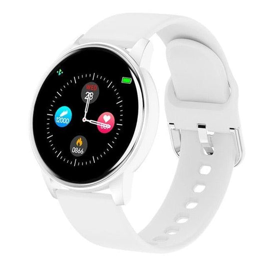 Women Smart Watch Real-time Weather Forecast Activity Tracker Heart Rate Monitor Sports Ladies Smart Watch Men For Android IOS - ACOM Electronics