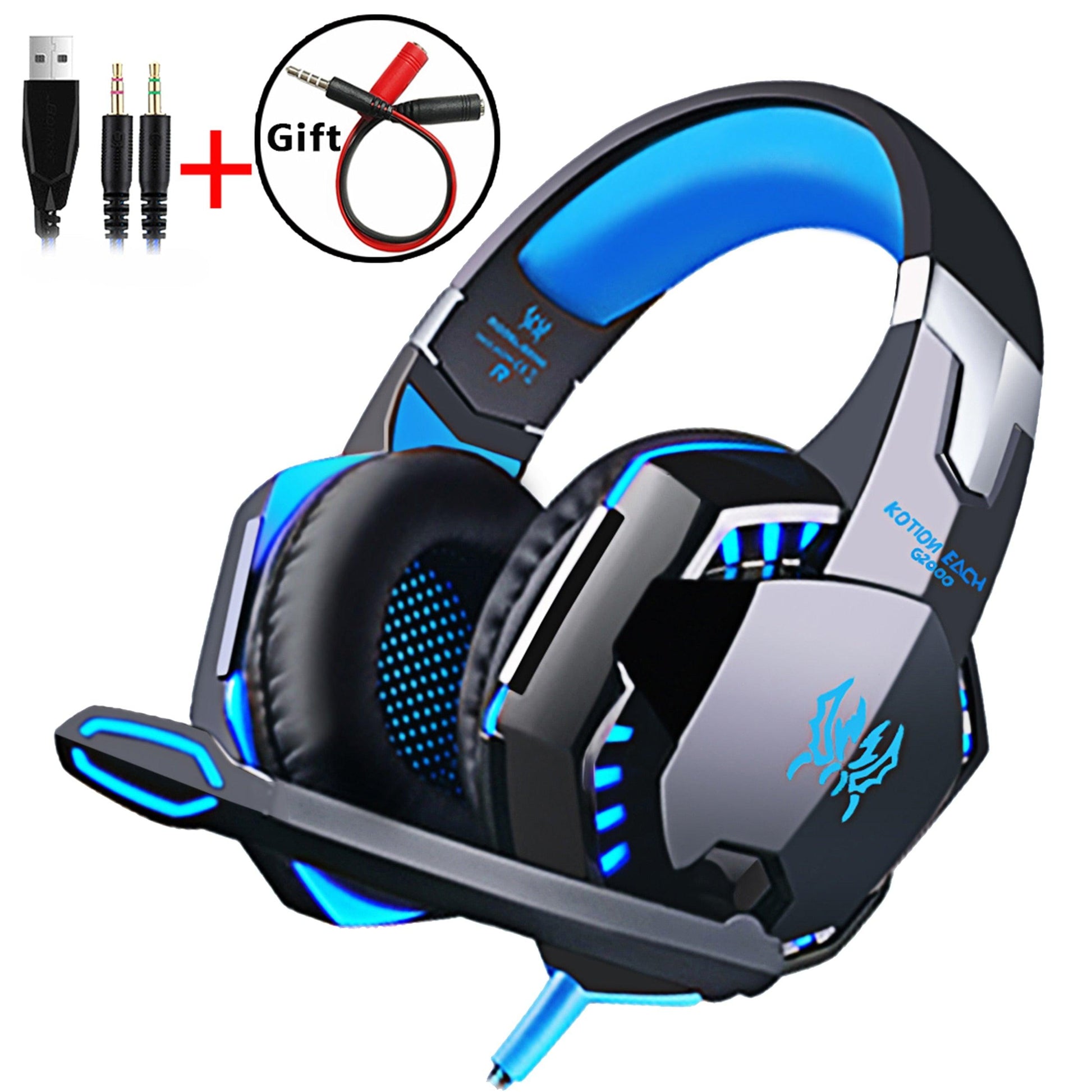 Casque De Jeu Avec Micro Pour XBox PS4 PC Laptop - ACOM Electronics