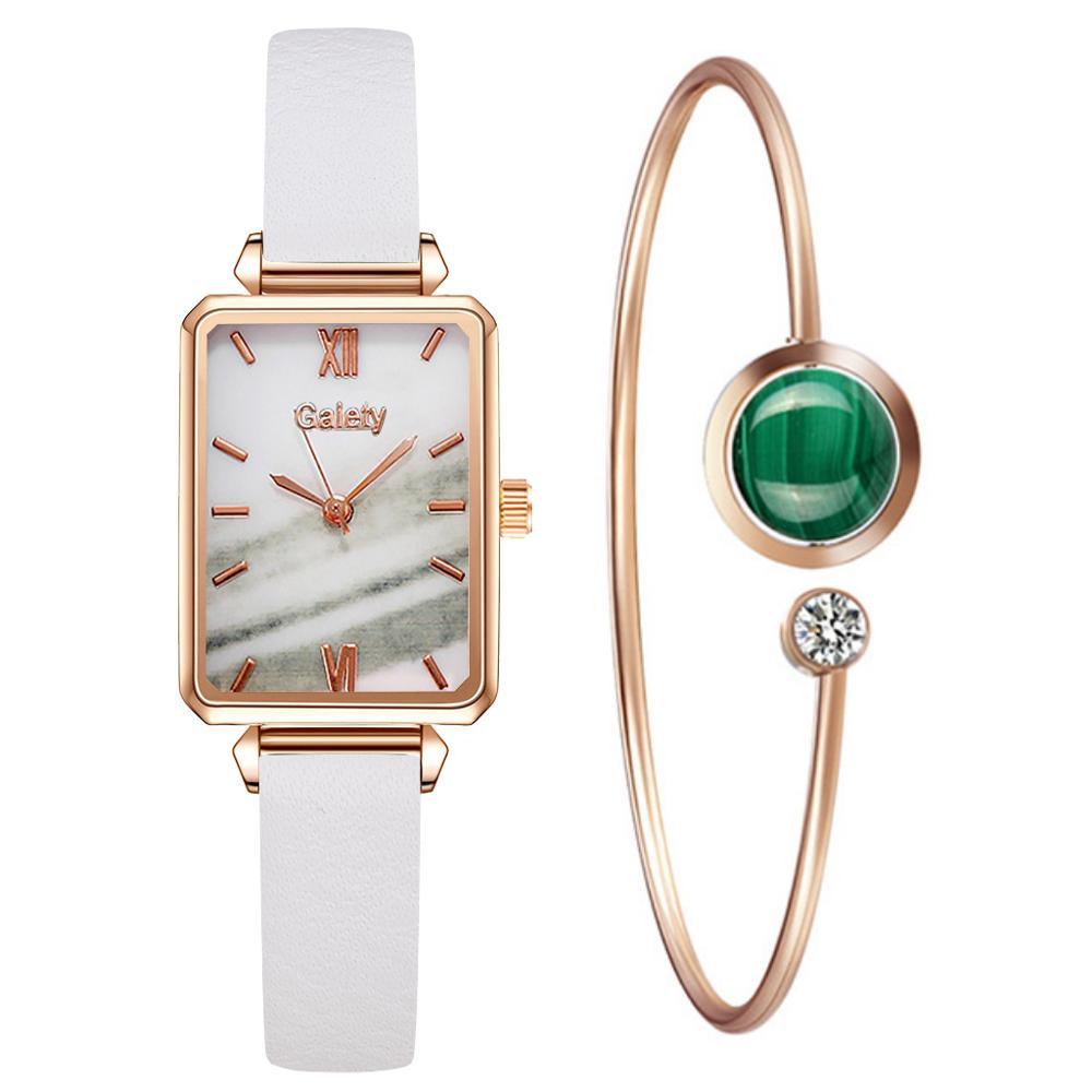 Montre a Quartz + Bracelet Pour Femmes - ACOM Electronics