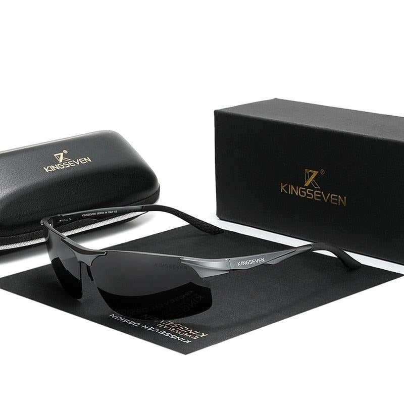 Lunettes De Soleil Polarisantes En Aluminium Pour Homme - ACOM Electronics