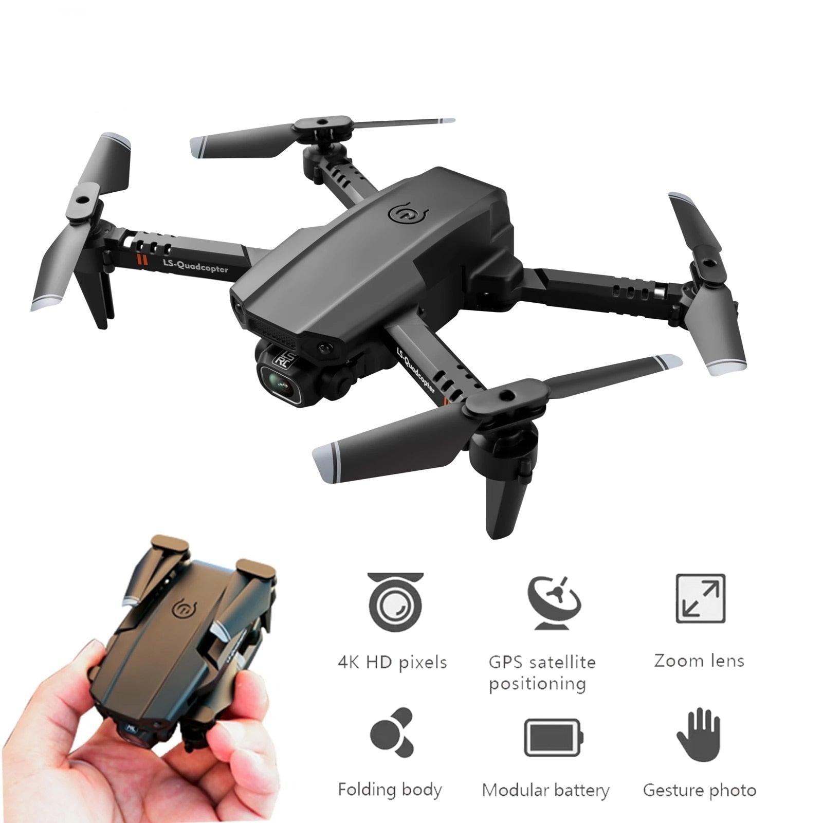 Mini Drone Pliable Avec Caméra HD 4K - ACOM Electronics