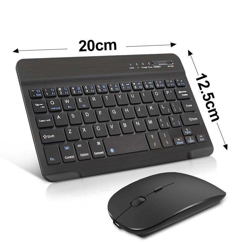 Clavier Et Souris Bluetooth  Sans Fil Rechargeable - ACOM Electronics