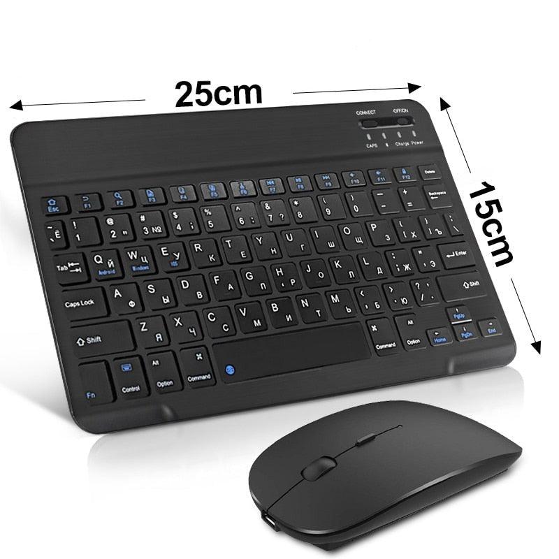 Clavier Et Souris Bluetooth  Sans Fil Rechargeable - ACOM Electronics