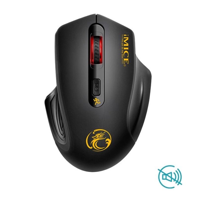 Souris Sans Fil Silencieux 4 Boutons Pour PC - ACOM Electronics