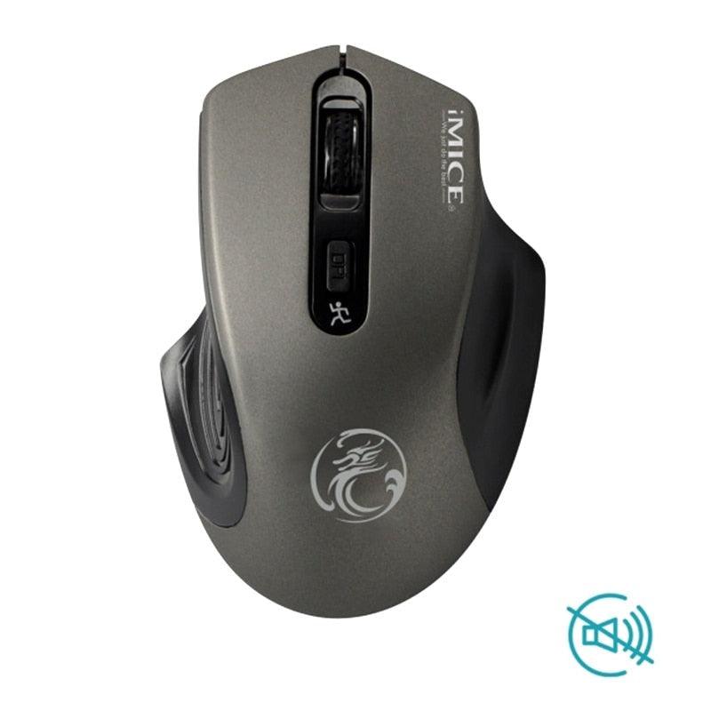 Souris Sans Fil Silencieux 4 Boutons Pour PC - ACOM Electronics