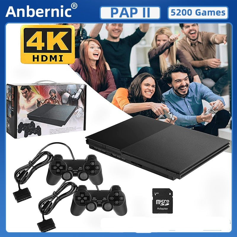 Console de Jeux Familiale 4k : HDMI & 5200 Jeux intégrés ACOM Electronics