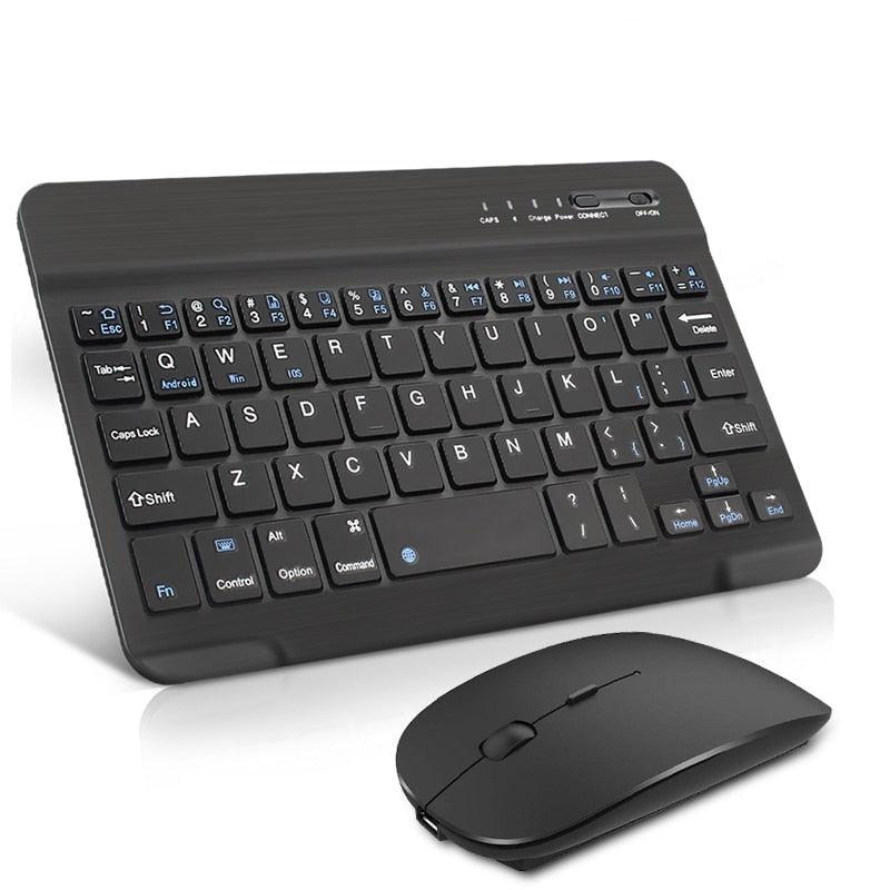 Clavier Et Souris Bluetooth  Sans Fil Rechargeable - ACOM Electronics