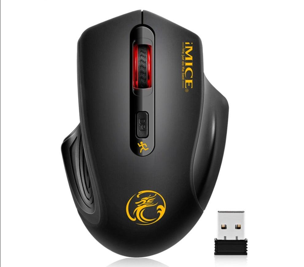 Souris Sans Fil Silencieux 4 Boutons Pour PC - ACOM Electronics